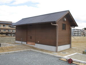 西代公園小屋新築工事